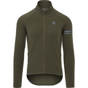 AGU Thermo Fietsshirt Lange Mouwen Essential Heren - Groen - S