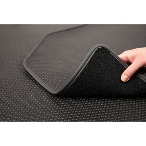 Rubber Kofferbakmat Duogrip - Geschikt voor Skoda Citigo 2012-2021 - Uitvoering: hoge variabele laadvloer