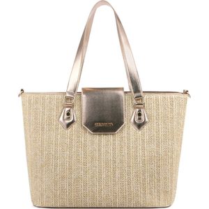 SUMMER SALE: Orta Nova Grosseto Tote Bag | Gilded Beige and Boulder. Dames / vrouwen. Shopper / schoudertas / handtas, prachtig bij iedere zomeroutfit.