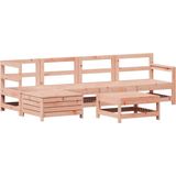 vidaXL - 6-delige - Loungeset - massief - douglas - vurenhout
