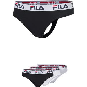 Fila Urban String - Maat XL - 3 Pack - Zwart Wit Grijs