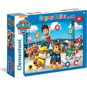 Clementoni - Puzzel 24 Stukjes Maxi Paw Patrol 3, Kinderpuzzels, 3-5 jaar, 24049