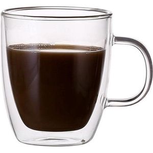 Dubbelwandige koffie-/theeglazen, set van 2 - 280ml