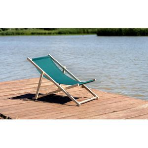 Ligstoel, inklapbare ligstoel, houten ligstoel, relaxstoel, campingstoel, tuinligstoel, weerbestendig, inklapbaar, 119 cm x 58 cm, kleur grijs, klapstoel van hout