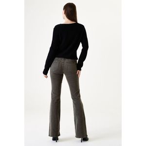 GARCIA Celia Flare Dames Flared Fit Jeans Gray - Maat W27 X L32