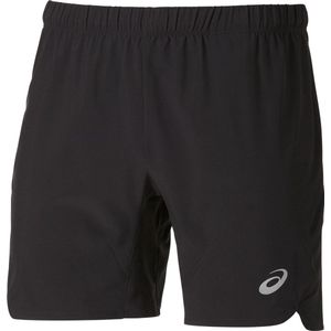 Asics Core Running 7-Inch Sportshort Heren Hardloopbroek - Maat XXL  - Mannen - zwart