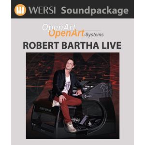 Wersi Robert Bartha Live Edition Soundpakketage u. Regis. OAS - Orgel software