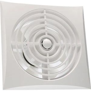 Nedco Quieto Ventilator ø100mm - Inbouw - Wit