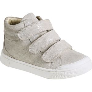 Vertbaudet Leren MID-sneakers met klittenband, kleutercollectie meisjes