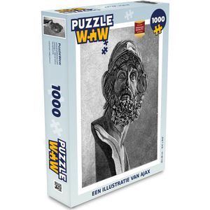 Puzzel Een illustratie van Ajax - Legpuzzel - Puzzel 1000 stukjes volwassenen