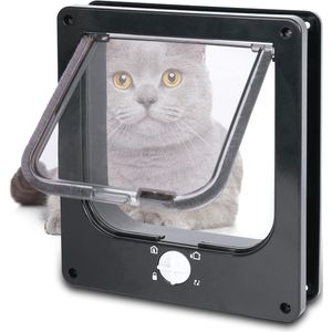 Cat Deuren Flap Medium voor Katten en Honden - Magneet, 4-Weg Vergrendeling