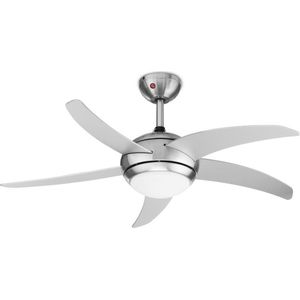 Tristar VE-5815 Ceiling Fan - Plafondventilator - Ventilator Plafond met Lamp - Wit