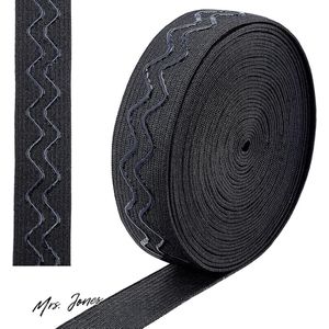 Mrs. Jones 5 Yards 20 mm brede antislip elastische lint golf siliconen elastische grijper band stretch rubbers elastische riem voor doe-het-zelf kledingstuk naaien ambachten sport shorts accessoires .