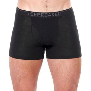 Icebreaker 175 Everyday Boxer met fly Heren Thermobroek - Black - S