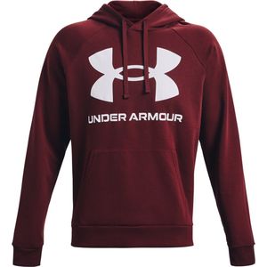 Under Armour UA Rival Fleece Big Logo HD Heren Sporttrui - Maat S