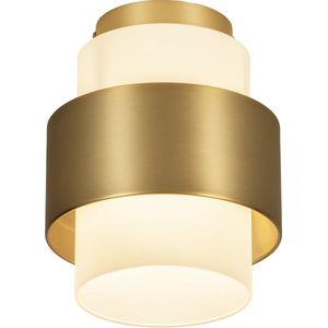 Lumidora Plafondlamp 74789 - E27 - Wit - Goud - Brons - Metaal - ⌀ 20 cm