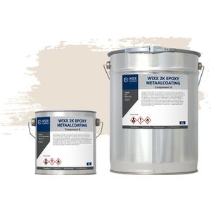 Wixx 2K Epoxy Metaalcoating - 5L - RAL 9001 | Crèmewit