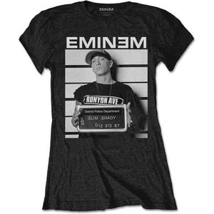 Eminem Dames Tshirt -M- Arrest Zwart