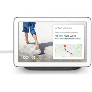 Google Nest Hub - Smart Speaker met scherm / Nederlandstalig - Antraciet