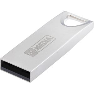 MyMEDIA My Alu USB 2.0 Drive USB-stick 64 GB Zilver 69274 USB-A 2.0