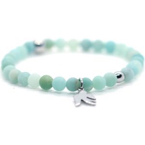 Meisjes armband natuursteen kinder sieraden