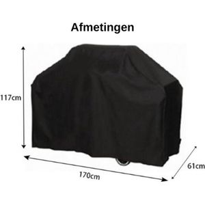 170x61x117 CM BBQ Beschermhoes - Barbecue Hoes - Cover