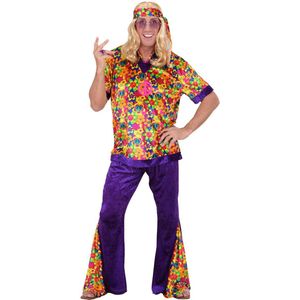 Hippie pak voor heren - Verkleedkleding - Large