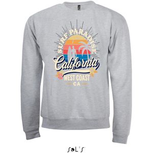 Sweatshirt 2-170 Surf Paradise California West Coast - Zwart, xxL