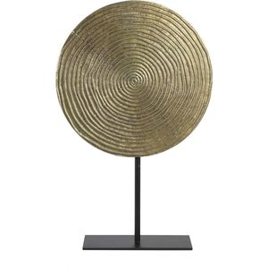 Light & Living Ornament op voet Rawas - Antiek Brons/Zwart - 35x10x56cm - Luxe