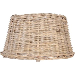 Lampenkap Ø 38*22 cm / E27 Beige Rotan Rond Rieten Lampenkap