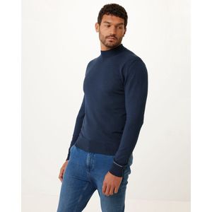 Mexx Turle Neck Sweater - Mannen - Navy - Maat S