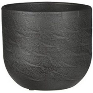 Bloempot Mica Decorations Nora Dark Grey 16 cm