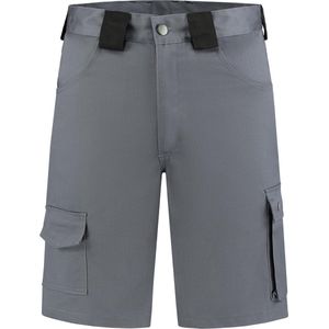 EM Workwear Bermuda Korte Werkbroek kat/pol Grijs - Maat 48