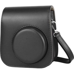 YONO Case geschikt voor Fujifilm Instax Mini 11 / 9 / 8 – Hoesje met Draagriem – Camera Tas - Zwart