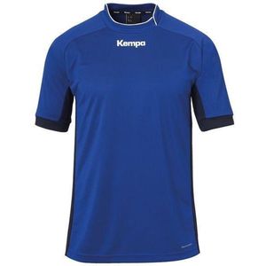 Kempa Prime Shirt Kind Royal-Marine Maat 140