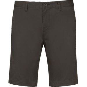 Kariban Heren chino bermudashorts K750 - Dark Grey - 44 NL (38 FR)