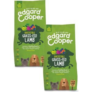 Edgard & Cooper Verse Graslam Adult - Hondenvoer - 2 x 7kg