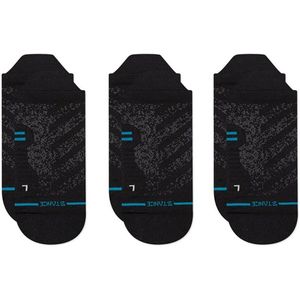 Stance heren performance freshtek infiknit run 3P sneakersokken ultralight tab zwart