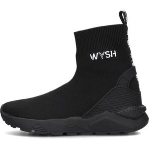 Wysh Jaime Hoge sneakers - Jongens - Zwart - Maat 31