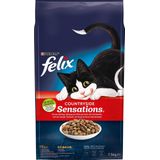 Felix Countryside Sensations - Kattenvoer Droogvoer - Rund Kip & Groenten - 7.5 kg