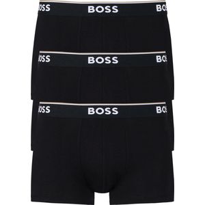 HUGO BOSS Power trunks (3-pack) - heren boxers kort - zwart - Maat: S