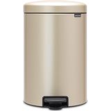 Brabantia NewIcon Prullenbak - 20 liter - Metallic Gold