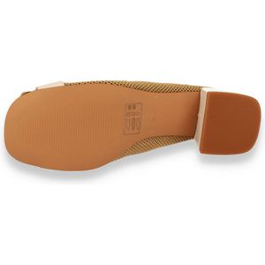 Crinkles Dames Pump | Beige | Maat: 36