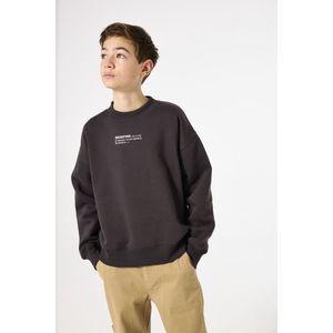 GARCIA Jongens Sweater Gray Long mouw