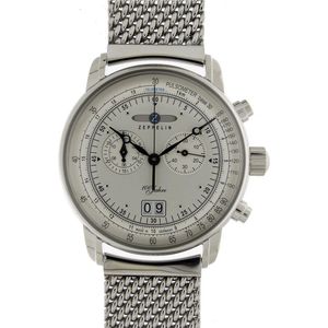 Zeppelin 7690m-1 quartz chronograph watch 7690M-1 Mannen Quartz horloge