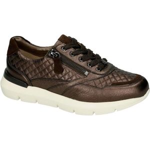 Hassia -Dames -  bruin donker - sneakers  - maat 36.5