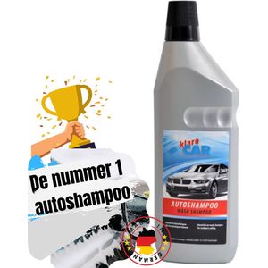 Autoshampoo - Klaro Car autowas shampoo - voordelig een schone auto! - 1L