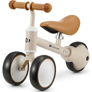 Kinderkraft CUTIE - Loopfietsje - Leerfiets - vanaf 1 jaar - Beige