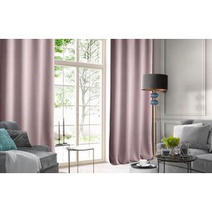 Verduisterende Gordijnen voor Woonkamer Slaapkamer, 175 x 140 cm, red