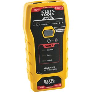 Klein Tools VDV526-100 VDV526-100 Kabeltester Meetbereik: Netwerk, Telecommunicatie
